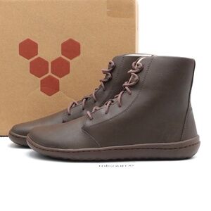 NEW Women's Vivobarefoot Gobi Hi IV Wild Hide Leather Barefoot Boots